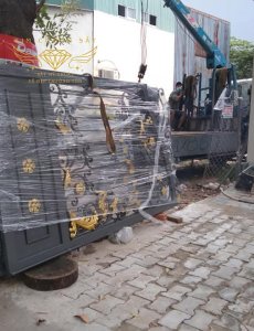 Công Trình Cửa Cổng Sắt Mỹ Thuật Lắp Đặt Tại Quân 7  