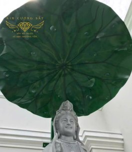 KIM CƯƠNG SẮT - ĐĂNG CẤP ĐỒ TRANG TRÍ - HOA LÁ SEN SẮT MỸ THUẬT