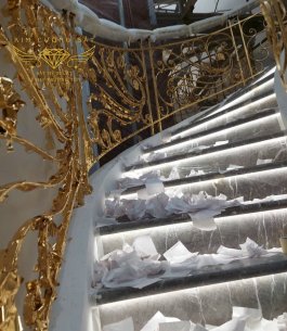  LAGI BÌNH THUẬN - CÔNG TRÌNH CẦU THANG SẮT MỸ THUẬT GIÁC VÀNG - CẦU THANG LƯỢN CONG