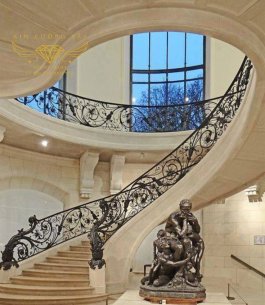 cầu thang sắt mỹ thuật 