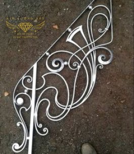 cầu thang sắt mỹ thuật 