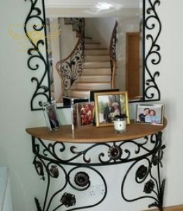 khung gương, bàn trang điểm