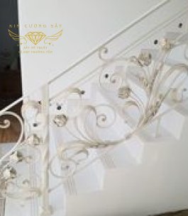 cầu thang sắt mỹ thuật 