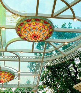 Mái Kính Sắt Mỹ Thuật