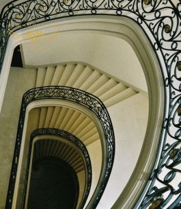 cầu thang sắt mỹ thuật 