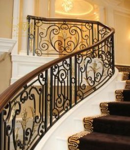 cầu thang sắt mỹ thuật 